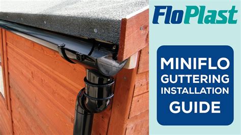 floplast|how to fit floplast guttering.